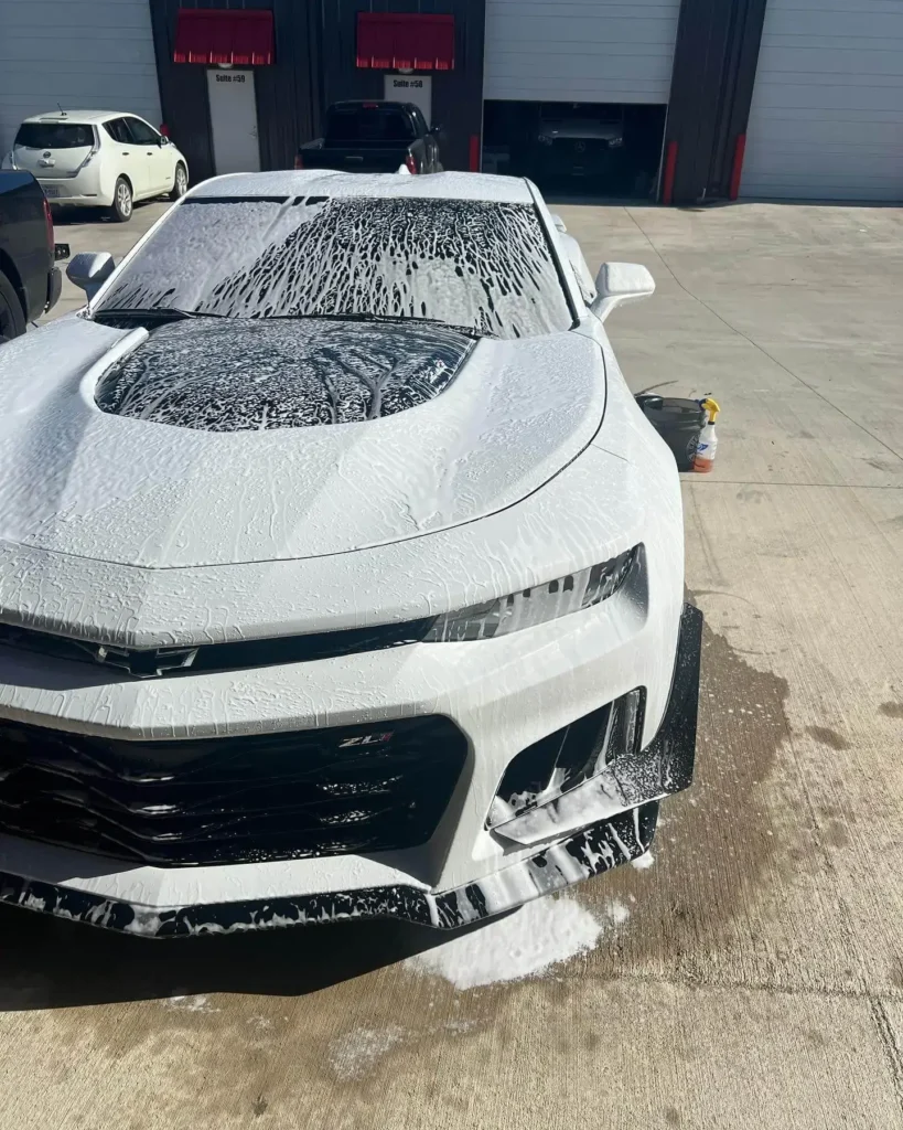 exterior detailing at King Tint & Detail in Pflugerville, TX